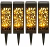 Solarleuchten Gartenleuchten Wegeleuchten 4er Set warmweiß Produktbild-Vorschau 1