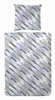 A pillow and a duvet cover with a geometric pattern. Produktbild-Vorschau