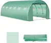 Outsunny Polyethylenfolie 6x3x2m Ersatzfolie mit 12 Fenster Produktbild-Vorschau 7