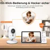 Babyphone mit Halterung, 5'' Baby Monitor Video, Babyfon Produktbild-Vorschau 7