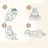 Almohada para embarazadas en forma de C – diseño "osos Vista previa de la imagen del producto 9
