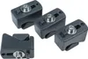 Basil WSL Basket Fixing Set grau - Universelles Produktbild-Vorschau 1