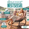 KESSER® Schaukelstuhl für drinnen & draußen Schaukelsessel Produktbild-Vorschau 2