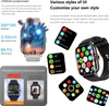 F12 Smartwatch pro muže a ženy, 2,02" (5,1 cm) zakřivený Náhled obrázku produktu 7