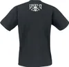 Lucky 13 T-Shirt Herren Skull Stars schwarz L Produktbild-Vorschau 4