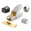 deleyCON 8x CAT 8 Netzwerkstecker RJ45 Werkzeuglos Produktbild-Vorschau 2
