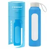 Borraccia in vetro con rivestimento in silicone Wessper – Anteprima dell’immagine prodotto 1