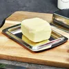 COM-FOUR® 2x Butterdose - Große Butterglocke aus Edelstahl Produktbild-Vorschau 3