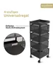deluxe4home® Rollwagen Eckig mit 4 Ebenen I Gitterwagen Produktbild-Vorschau 6