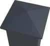 Satz von 2 Alu Pfosten H.166cm EIFEL 10X10 - Anthrazitgrau Produktbild-Vorschau 6