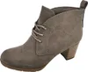A single brown women's boot is shown against a white background. Voir les images du produit