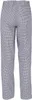 beb GASTRO Herren KOCHHOSE Baumwolle Weiß Pepita 106 Produktbild-Vorschau 2