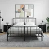 vidaXL Nachttische 2 Stk. Schwarz 40x40x50 cm Holzwerkstoff Produktbild-Vorschau 11