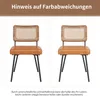 Two identical chairs are shown side-by-side against a white background, with text above and below them. Produktbild-Vorschau