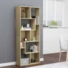 vidaXL Regał dąb sonoma 67x24x161 cm Materiał Podgląd zdjęcia produktu 22