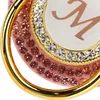 Golden Baby Schnuller bedeckter Strasssteine gekrümmte Produktbild-Vorschau 4