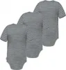 normani 3er Set Baby Merino Body Kurzarm Produktbild-Vorschau 2