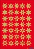 Herma Decor Sterne Adventskalenderzahlen, Gold Anteprima dell’immagine prodotto 1