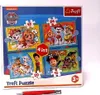 Trefl 4 w 1 Puzzle - Paw Patrol 12, 15, 20, 24 elementy Podgląd zdjęcia produktu 6