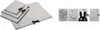 Folia 6907 Chemise à rabats en carton gris 500g/qm 50x70cm Voir les images du produit 5