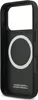 The back of a black iPhone case with a white circular logo and text. Anteprima dell’immagine prodotto