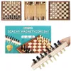 Schachspiel 3 in 1 Magnetisches Schachspiel Aus Holz 34 cm Produktbild-Vorschau 2