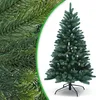A Christmas tree on a white background, with a close-up of pine needles on the left. Produktbild-Vorschau