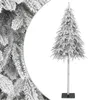 vidaXL Künstlicher Weihnachtsbaum Beschneit 150 cm Produktbild-Vorschau 7