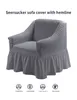 Seersucker Stoff Sofa Schonbezug mit Rock, Möbelschutz,  Produktbild-Vorschau 2