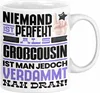 Großcousin Geschenk Tasse Lustige Geschenkidee für Produktbild-Vorschau 1