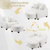OKWISH Canapé Convertible - Canapé Lit 2 en 1 Avec Voir les images du produit 5