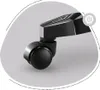 A close-up image of a black gaming chair caster wheel. Anteprima dell’immagine prodotto
