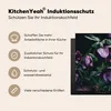 KitchenYeah© Herdabdeckplatte Blumen - Hell - Rosa , Produktbild-Vorschau 6