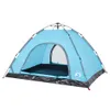 vidaXL Tenda da campeggio 4 persone blu sgancio rapido Anteprima dell’immagine prodotto 4