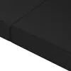 Klappsofa Bett 200 x 67 x 45 cm Schwarz Produktbild-Vorschau 7