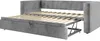 Letto imbottito STILVORA 90 × 200 cm, divano letto con Anteprima dell’immagine prodotto 8