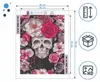 ARTULIO - Diamond Painting Set - Totenkopf mit rosa Blumen Produktbild-Vorschau 4