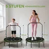 SPORTNOW Fitness Trampolin klappbar Ø122cm Mini Trampoline Produktbild-Vorschau 4