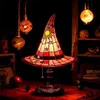Hexenhut-Lampe,gotisches Hexenhut-Design aus buntem Resin, Produktbild-Vorschau 3