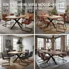 ML-Design Tischbeine Metall Schwarz Tischgestell Outdoor Produktbild-Vorschau 6