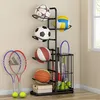 Ball Aufbewahrung – Stehende Ballhalterung aus Stahl für Produktbild-Vorschau 4