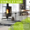 BOMI® Barrière de protection pour cheminée Milo – Porte Voir les images du produit 6