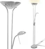 Two silver floor lamps on a white background. Náhľad obrázku produktu
