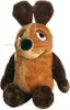 A plush toy mouse sitting against a white background. Produktbild-Vorschau