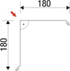 PRECIT Ortgangblech für Trapezblech anthrazitgrau RAL 7016 Produktbild-Vorschau 2