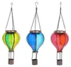 Heißluftballon LED mit Flammen Effekt zum hängen aus Eisen, Produktbild-Vorschau 1