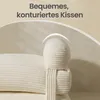 VASAGLE Skládací pohovka s potahem z kordu a výplně z pěny, Náhled obrázku produktu 6