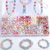 Perlen Zum Auffädeln DIY Armbänder Selber Machen Kinder Produktbild-Vorschau 3