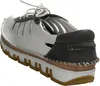 Gemini Damen Sneaker Leder Cutouts sportliche Schnürschuhe Produktbild-Vorschau 14