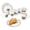 Candyman 12-częściowy zestaw śniadaniowy porcelana 6 os. Podgląd zdjęcia produktu 2